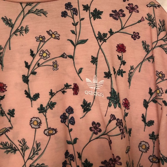 Adidas Floral Top - Picture 3 of 6